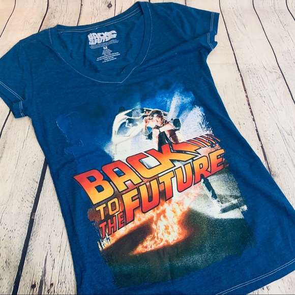 Vintage Tops - Vintage Tee | Back to the Future Size M